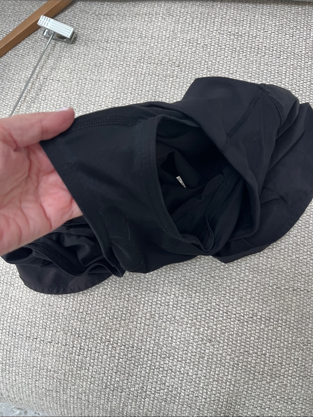 Lululemon Speed Up Shorts Black 6 - Picture 8 of 9
